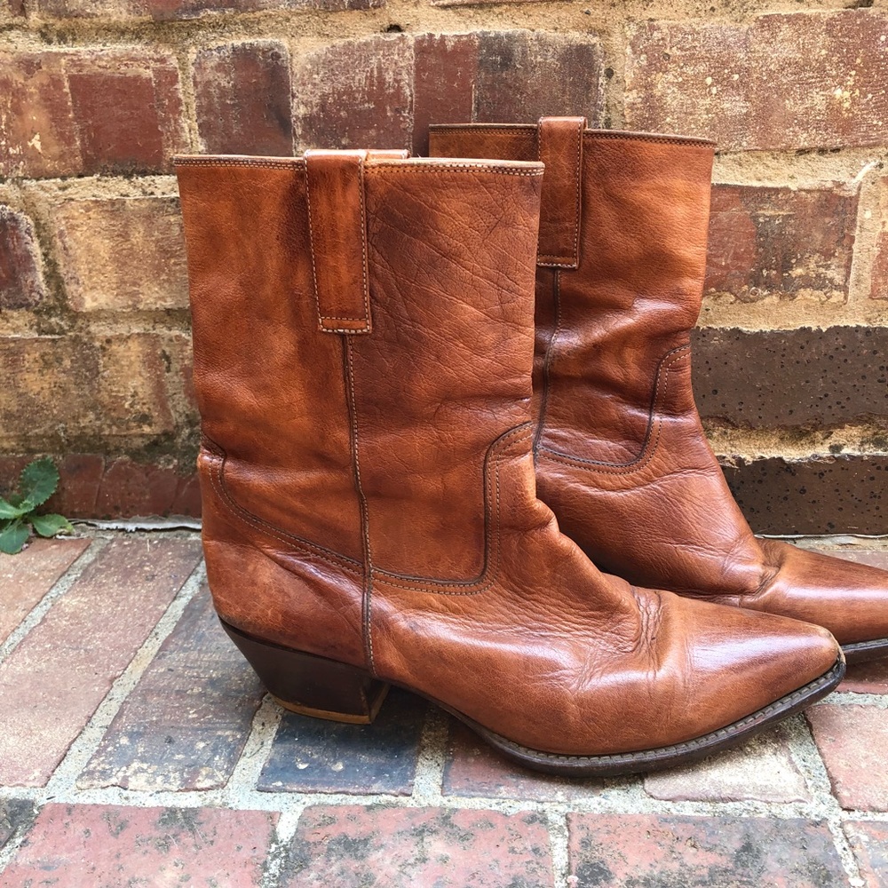 Cole Haan Western Short Cowgirl Boots 9